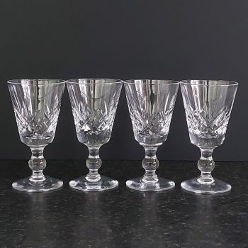 Stuart Crystal - Glengarry - Set Of 4 Port Glasses (#99599) 1