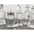 Six Bottle Silver Plated & Glass Condiment Cruet Set - Antique (#100022) 9