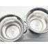 Pair Of Gleaming Indoor Planters Silver Plated Martin Hall Antique Sheffield (#100052) 3
