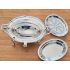 Gleaming Roll Top Breakfast Dish / Tureen - Silver Plated Mappin & Webb (#100058) 4
