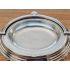 Gleaming Roll-top Larger Butter / Caviar Dish - Silver Plated Antique (#100059) 5