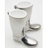 Pair Of Horse Riding Boot Drinks Measures - Silver Plated - Vintage (#100061) 6