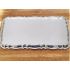 Long 46cm Silver Plated Chased Serving Tray Platter - Vintage (#100064) 5