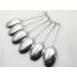 Hanoverian Rattail Pattern Set Of 6 Dessert Spoons Silver Plated Epns Sheffield (#100070) 2