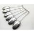 Hanoverian Rattail Pattern 6x Dessert Spoons Silver Plated Epns Sheffield (#100071) 2