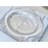 Vintage Boxed Silver Plated & Glass Serving Dish - Chased (#100084) 8