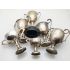 Job Lot Of 6 Small Silver Plated Epns Trophy Cups - Vintage (#100089) 6