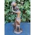 West African 1.19kg Bronze Sculpture Tribal Woman - Vintage (#100117) 5