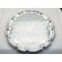 2x Vintage Silver Plated Chippendale Rim Drinks Trays (#100124) 2