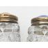 Sterling Silver & Enamel Topped Glass Pepperettes Norwegian Norway (#100125) 5