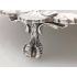 Barker Ellis Lovely Chased Salver Drinks Tray Silver Plated Vintage (#100150) 3