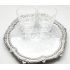 Barker Ellis Lovely Chased Salver Drinks Tray Silver Plated Vintage (#100150) 7