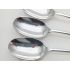 Mappin & Webb Hanoverian Rattail Set Of 8 Tea Spoons Epns Silver Plated Vintage (#100160) 3