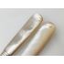 2x Full Size Mother Of Pearl Handled Cake Knives Silver Plated Vintage (#100163) 6