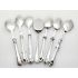 Job Lot Of 6 Jam Spoons & Cream Spoon Silver Plated Antique & Vintage (#100164) 7