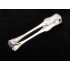 Antique French 56g 950 Solid Silver Sugar Tongs Claw Nip (#100198) 2