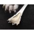 Antique French 56g 950 Solid Silver Sugar Tongs Claw Nip (#100198) 6