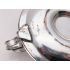 Gleaming Old Sheffield Plate Chamber Stick Antique Silver Plated (#100203) 6