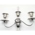 Antique Silver Plated Candelabra Georgian Style C. 1900 Sheffield (#100207) 3
