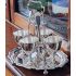 Silver Plated Egg Cup Cruet Set With Spoons - Atkin Bros Sheffield Antique (#100211) 9