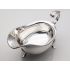 Large 3/4 Pint Silver Plated Gravy / Sauce Boat Jug Sheffield Vintage (#100220) 6
