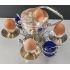 Breakfast Egg Coddler Cruet Set Mappin & Webb Silver Plated Vintage (#100238) 2