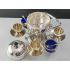 Breakfast Egg Coddler Cruet Set Mappin & Webb Silver Plated Vintage (#100238) 3