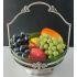 Wmf Masonic Interest Silver Plated Fruit Bowl With Glass - Antique (#100239) 11