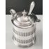 Splendid Large Jam Pot Frame With Spoon & Coopers Marmalade Jar Silver Plated (#100243) 11