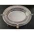 Roll-top Breakfast Dish - Crested - Silver Plated - Antique (#100253) 5