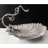 Large Antique Silver Plated Grape Stand Dish Victorian 1888 Design (#100254) 2