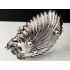 Large Antique Silver Plated Grape Stand Dish Victorian 1888 Design (#100254) 5