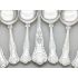 Kings Pattern - Set Of Fruit Pudding Spoons & Server Silver Plated Epns Vintage (#100276) 4
