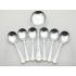 Kings Pattern - Set Of Fruit Pudding Spoons & Server Silver Plated Epns Vintage (#100276) 6