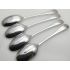 Hanoverian Rattail Pattern Set Of 4 Tablespoons - Silver Plated Sheffield Epns (#100287) 2