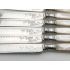Cased Set Of 12 Mother Of Pearl Handled Dessert Cutlery Silver Plated Antique (#100292) 4