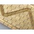 18ct Gold Plated Pair Of Fine Mesh Bracelets Ceazaro Vintage Italian Italy 18k (#100302) 2