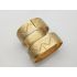 18ct Gold Plated Pair Of Fine Mesh Bracelets Ceazaro Vintage Italian Italy 18k (#100302) 3