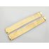 18ct Gold Plated Pair Of Fine Mesh Bracelets Ceazaro Vintage Italian Italy 18k (#100302) 6