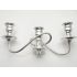 Gleaming Silver Plated On Copper Candelabra - Vintage (#100317) 3