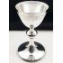 Superb Antique Communion Goblet Chalice - Silver Plated - This Is My Blood (#100321) 3