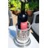 Lovely Antique Silver Plated Siphon Stand Wine / Champagne - Lion Mask & Ring (#100333) 5