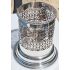 Lovely Antique Silver Plated Siphon Stand Wine / Champagne - Lion Mask & Ring (#100333) 7
