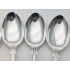 Kings Pattern 3 Dessert & 3 Soup Spoons Epns A1 Sheffield Silver Plated Vintage (#100352) 3