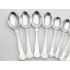 Kings Pattern - Tea & Coffee Spoons Assortment Epns A1 Silver Plated Vintage (#100354) 2
