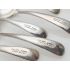 Set Of 8 Silver Plated Sauce Ladles - Elkington - Vintage Epns - Old English (#100385) 2