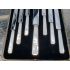 Superb Mother Of Pearl Handled Tea & Cake Knife Set Hutton C. 1925 Stainless (#100387) 4