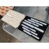 Superb Mother Of Pearl Handled Tea & Cake Knife Set Hutton C. 1925 Stainless (#100387) 5