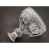 Beautiful Unusual Early C.19th Small Cut Glass Decanter Target Stopper (#100394) 7