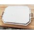 Very Large Silver Plated Tea Serving Tray Hb&h Sheffield Vintage (#100395) 5